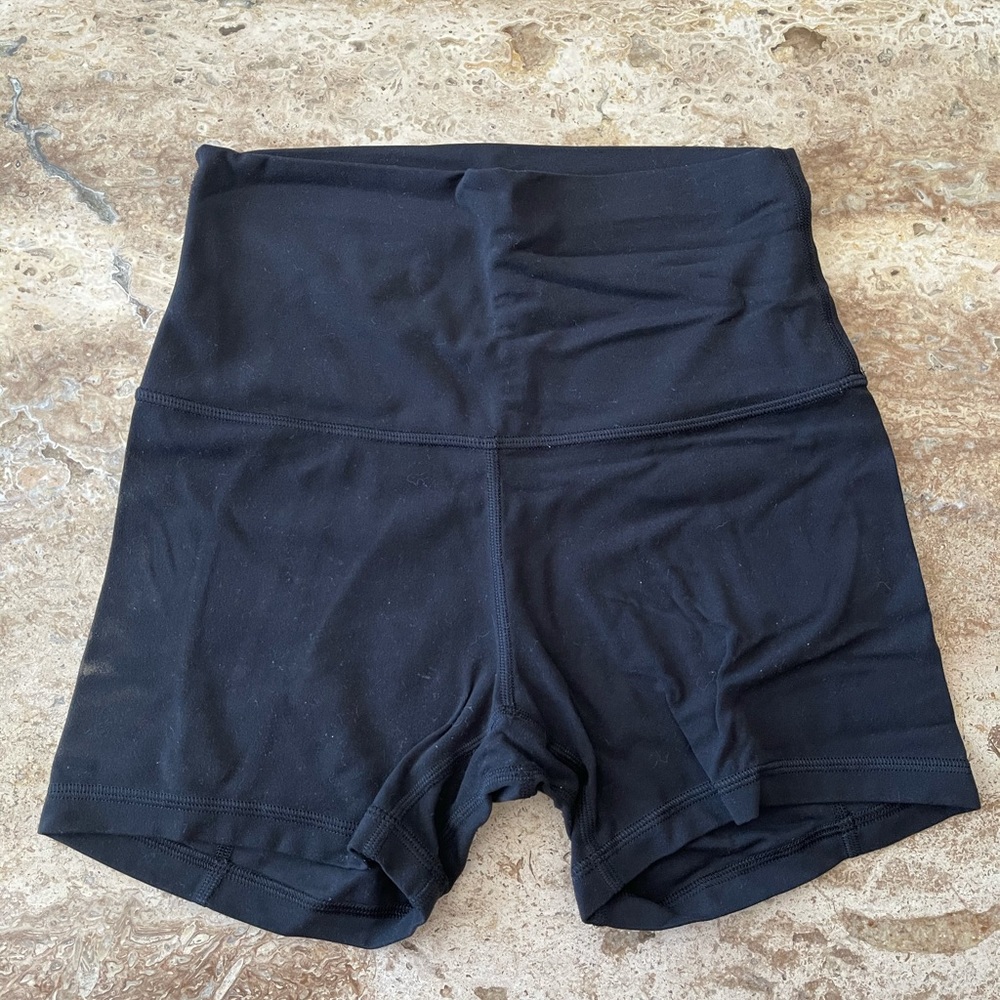 Lululemon align 4” shorts - size 4 - Black